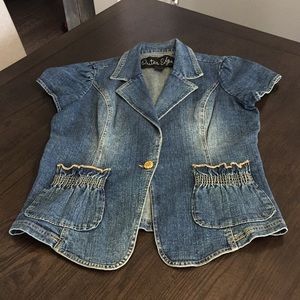 Denim jacket size L